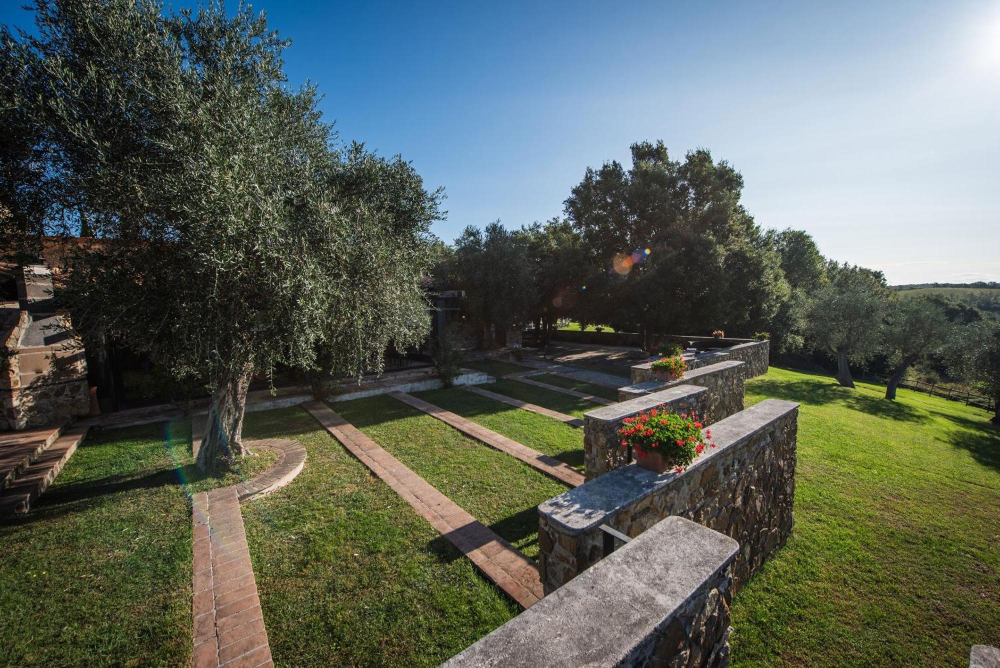 Гостевой дом Fattoria Pianetti Манчиано Экстерьер фото